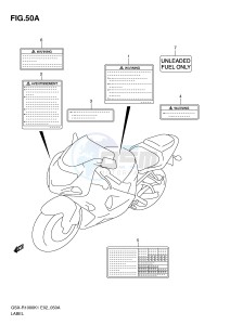 GSX-R1000 (E2) drawing LABEL (GSX-R1000K2)