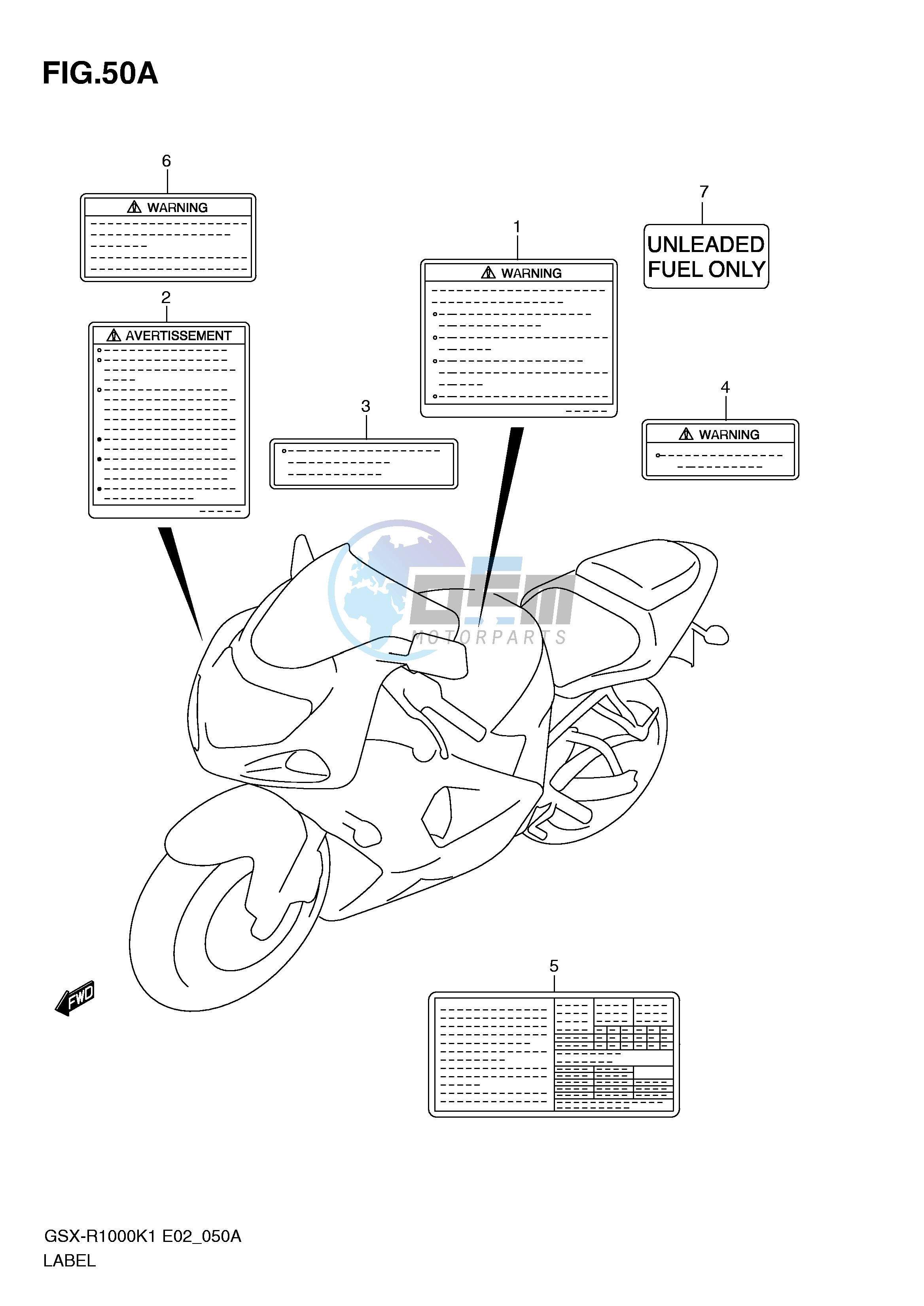 LABEL (GSX-R1000K2)