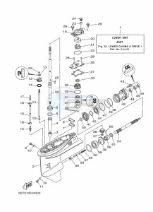 F30LHA-2018 drawing LOWER-CASING-x-DRIVE-1