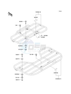 KVF 400 D [PRAIRIE 400] (D1-D4) [PRAIRIE 400] drawing CARRIER-- S- -