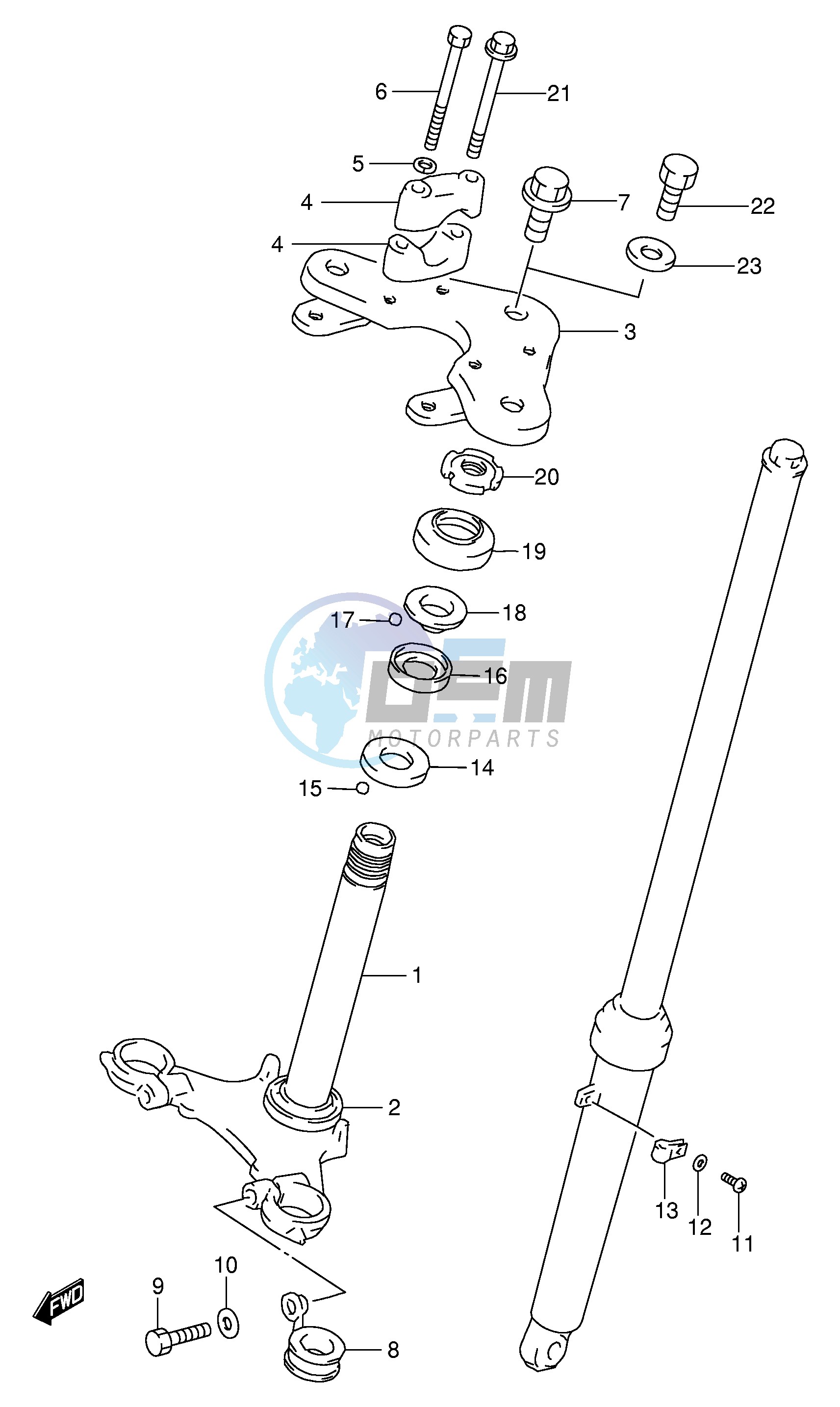 STEERING STEM