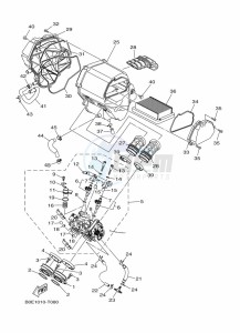 YZF250-A (B6P2) drawing INTAKE