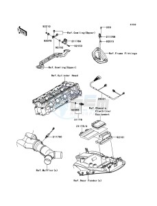 ZZR1400_ABS ZX1400FEFB FR GB XX (EU ME A(FRICA) drawing Fuel Injection