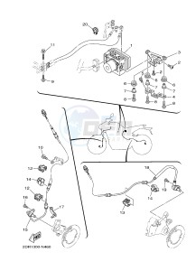 MT09A MT-09 ABS 900 (2DRA 2DRB) drawing ELECTRICAL 3