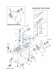 FL250DET1X drawing PROPELLER-HOUSING-AND-TRANSMISSION-4