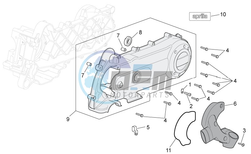 Variator cover