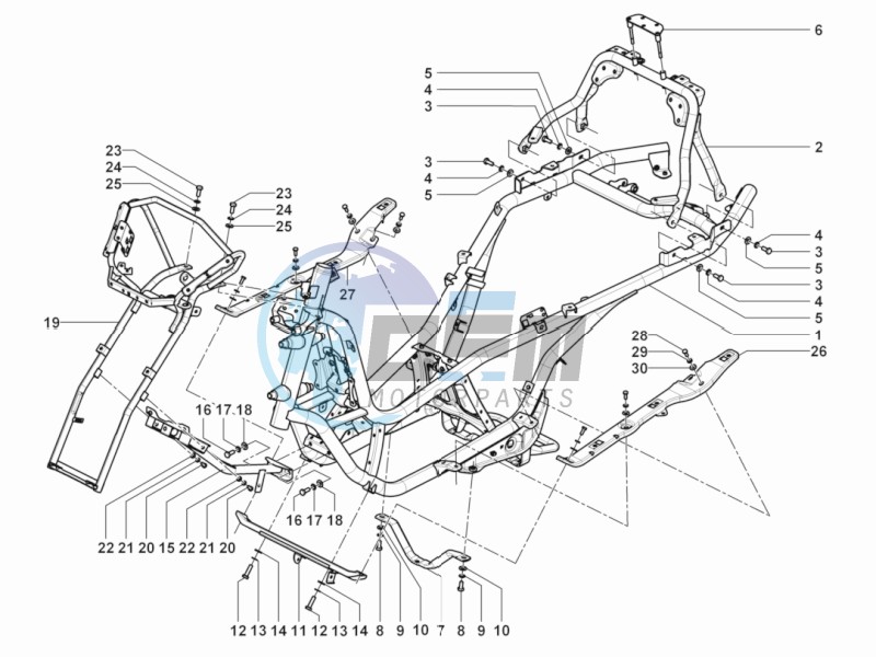 Frame bodywork