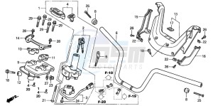 NSS250 JAZZ drawing HANDLE PIPE/HANDLE COVER (NSS2502)