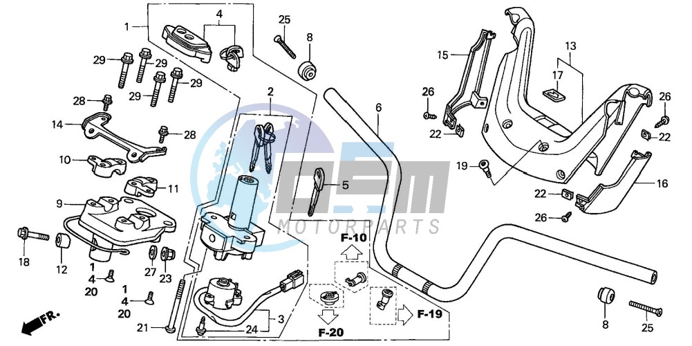 HANDLE PIPE/HANDLE COVER (NSS2502)