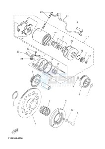 XT660Z TENERE (2BD6 2BD6 2BD6) drawing STARTER