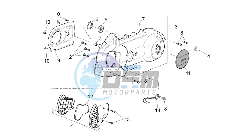 Variator cover