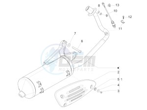 Fly 150 4T 3V ie (USA) drawing Silencer