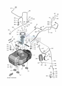 YXE1000EW YX10ERPAN (B4MF drawing FUEL TANK