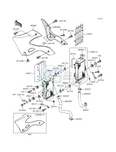 KX 250 L [KX250] (L2) [KX250] drawing RADIATOR