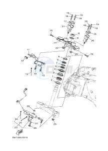 MTN1000 MT-10 (B678) drawing STEERING