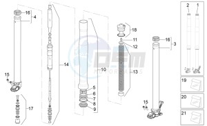 RXV-SXV 450-550 Enduro-Supermotard drawing Front fork I