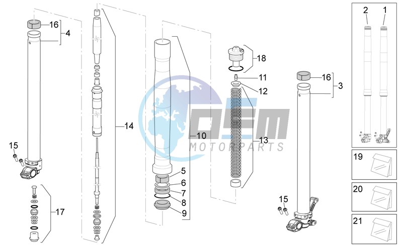 Front fork I