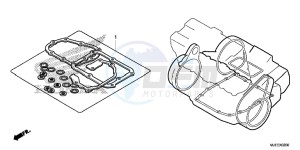 CB650FAJ CB650F 2ED drawing GASKET KIT B