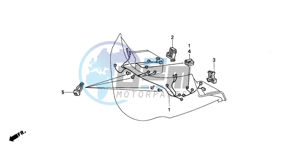 FAIRING SUB HARNESS