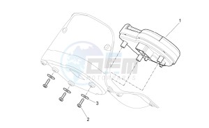 Pegaso Strada-Trail 650 ie drawing Dashboard