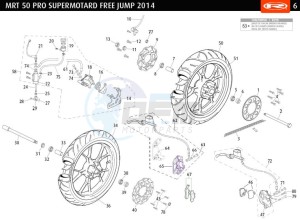 MRT-50-PRO-SM-BLACK-SERIES drawing WHEELS - BRAKES