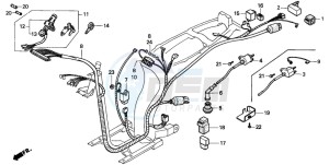 SH75 drawing WIRE HARNESS