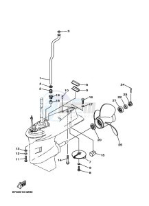 F40ELRZ drawing LOWER-CASING-x-DRIVE-2