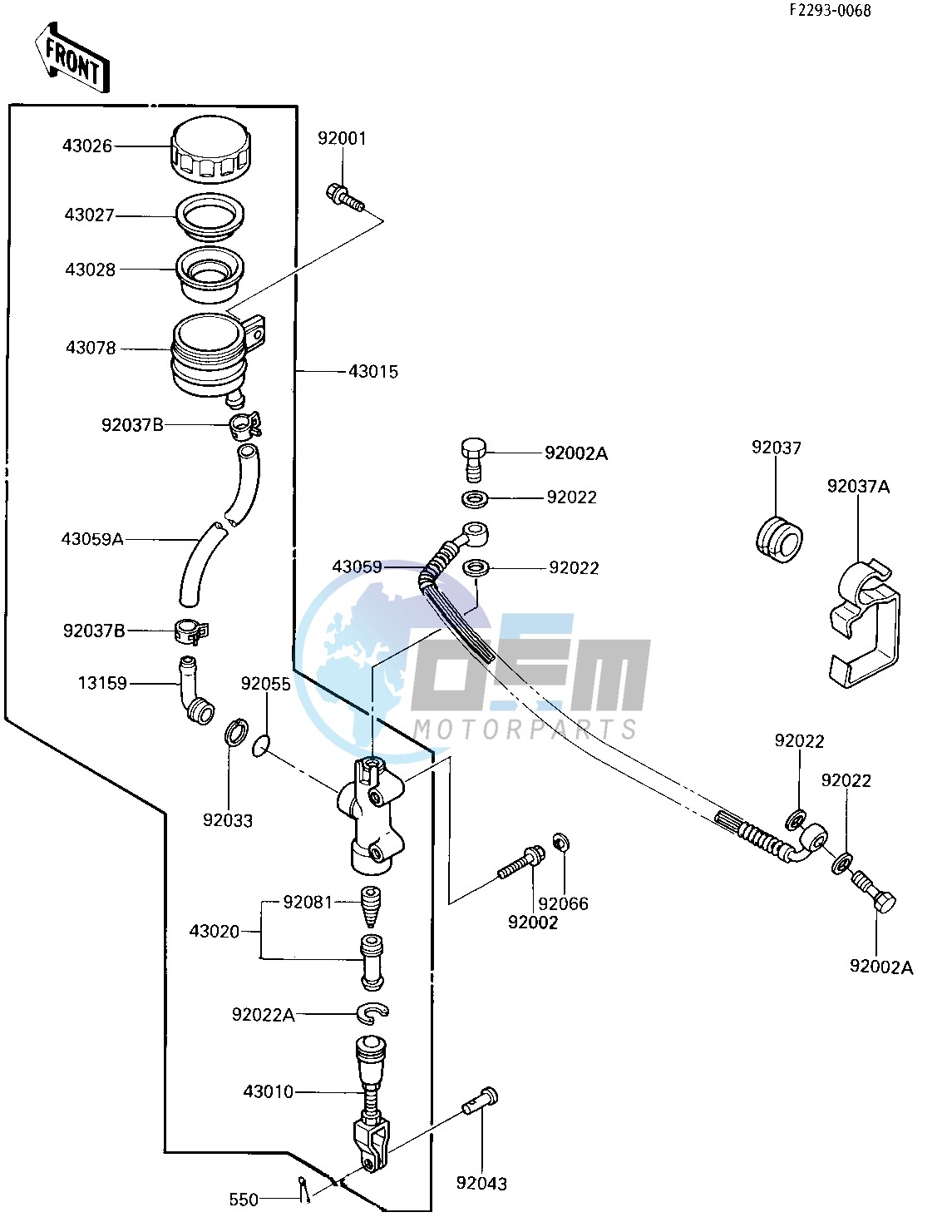 REAR MASTER CYLINDER