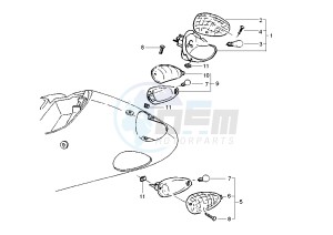 Liberty 50 drawing Taillight