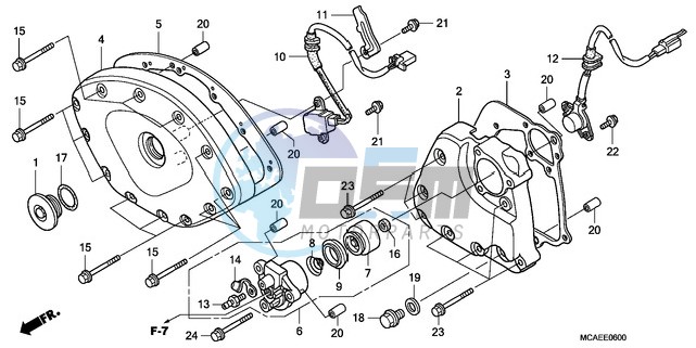 FRONT COVER/TRANSMISSION COVER