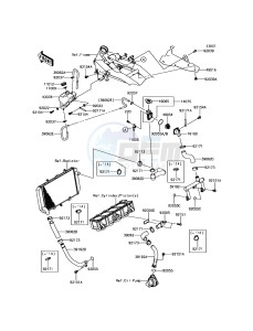 Z800 ABS ZR800BDS FR GB XX (EU ME A(FRICA) drawing Water Pipe