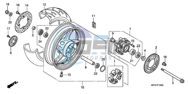 REAR WHEEL