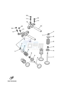 YFM700FWAD YFM70GPXK (B4FA) drawing VALVE