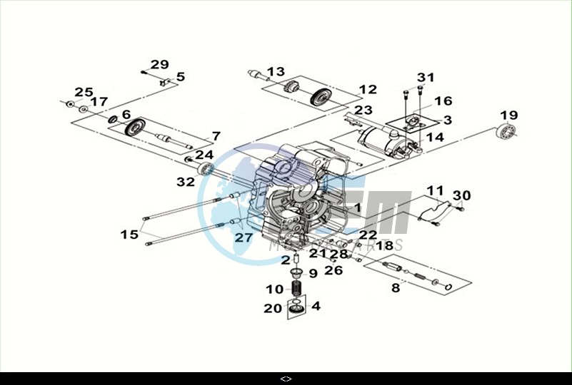 R CRANK CASE