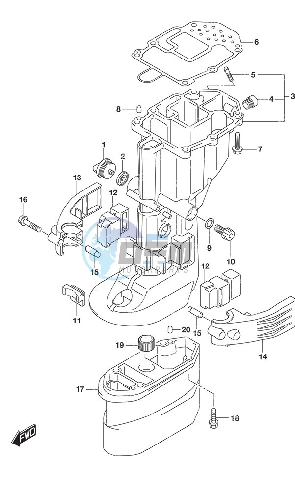 Drive Shaft Housing