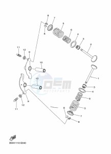 YFZ50 (BW4D) drawing VALVE