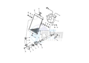 ATV 660 drawing RADIATOR- HOSE