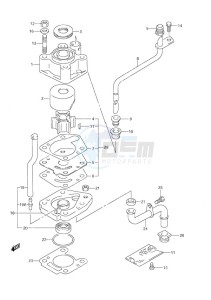 DF 9.9 drawing Water Pump