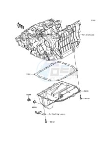 NINJA H2 / NINJA H2 CARBON ZX1000XHF XX (EU ME A(FRICA) drawing Oil Pan