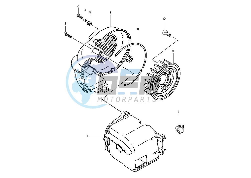 AIR SHROUD , FAN