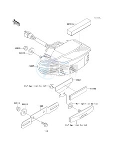 AN 110 D (D2-D3) drawing TAILLIGHT-- S- --- AN110-D3- -