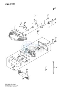 GSR750Z ABS EU drawing REAR COMBINATION LAMP