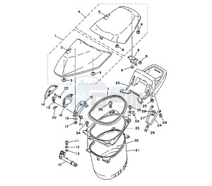 XC FLY ONE 150 drawing SEAT