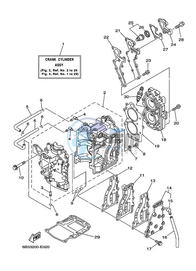 CYLINDER--CRANKCASE