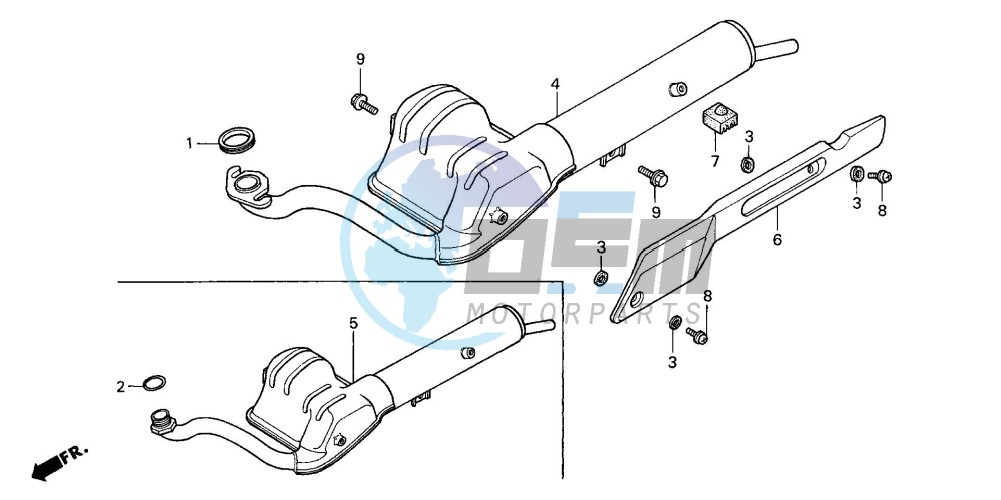 EXHAUST MUFFLER