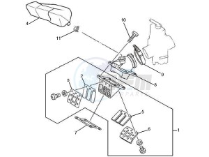 RCR_SMT 125 SC drawing Carburettor assembly - Union pipe