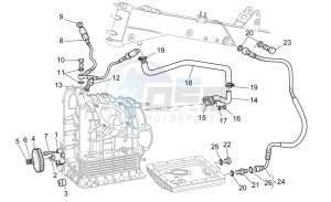 V 11 Cafe Ballabio 1100 drawing Supply - Oil pump