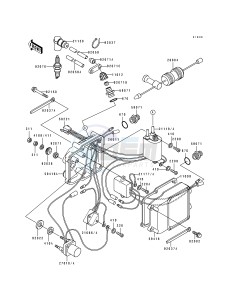 JS 550 C [550 SX] (C1-C5) [550 SX] drawing IGNITION SYSTEM