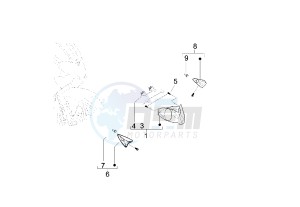 Runner VX 4T 125 drawing Head lamp