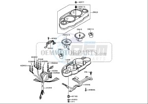 ZZR 600 (EU) drawing METER